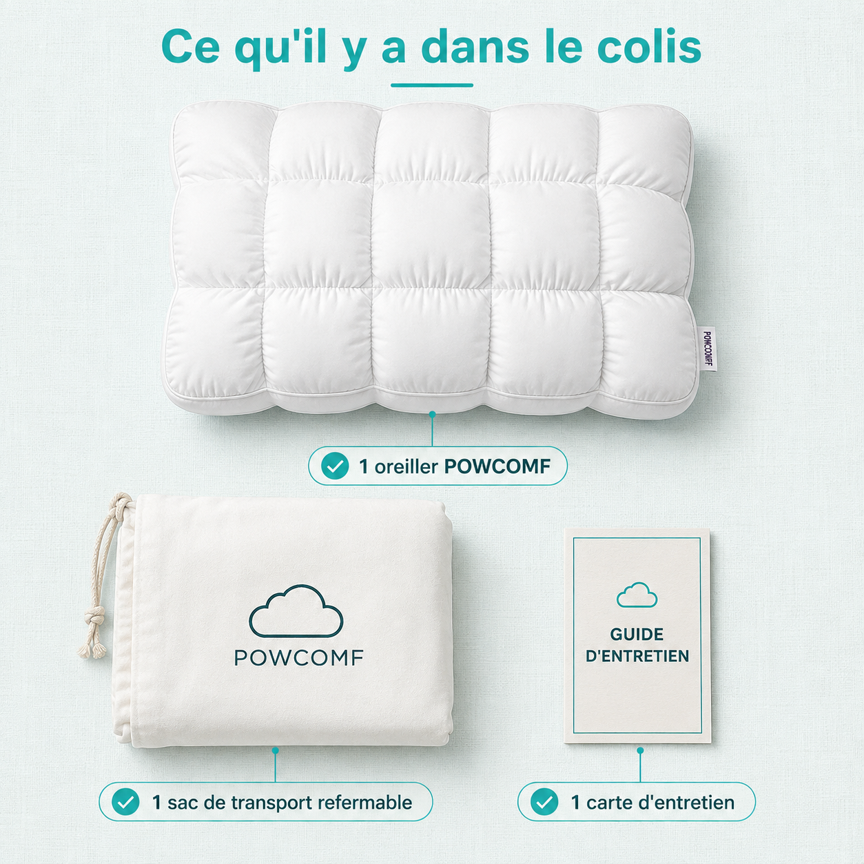 ce qu'il y a dans le colis